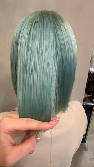 ミディアム カラー Haru/THREE …by velvetのヘアスタイル