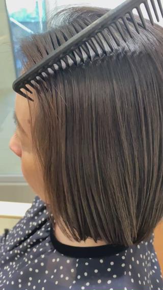 ショート パーマ 田中 アキオのヘアスタイル