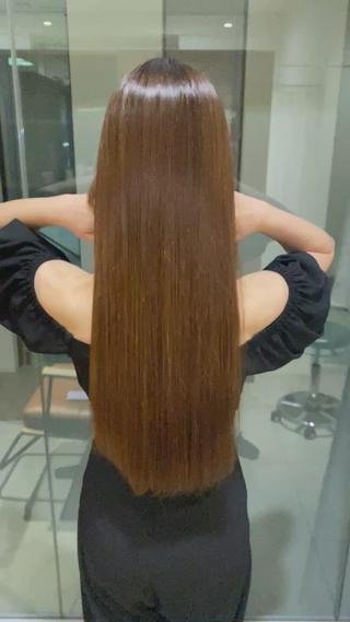 ロング パーマ 田中 アキオのヘアスタイル