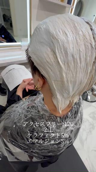 ロング カラー メンズ SE ITAのヘアスタイル