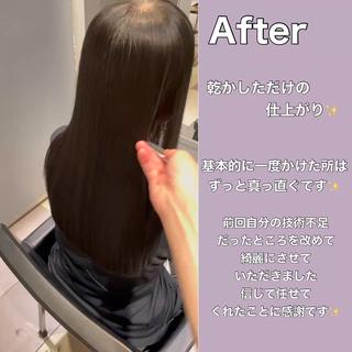 ロング ✨表参道No. 1✨ 髪質改善✨のヘアスタイル