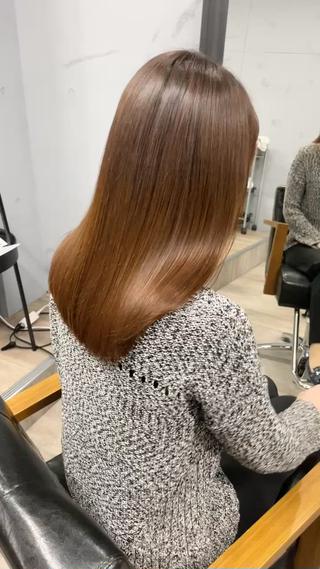 セミロング hair salon darts所属・髪質改善/美髪ケア ✨岡野右京のヘアスタイル