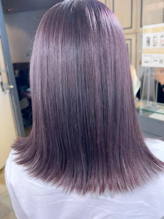 セミロング NOOS omotesando所属・表参道/ハイライト /tsumugiのヘアスタイル