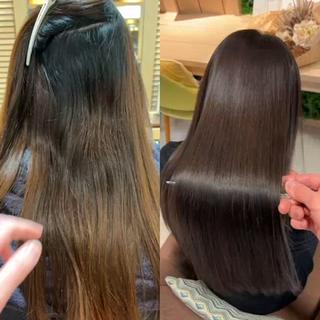 ロング ZEAL SALON阿見店(ジールサロン)所属・KENTO 【茨城1の縮毛矯正】のヘアスタイル