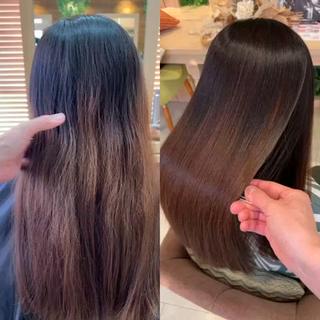 ロング ZEAL SALON阿見店(ジールサロン)所属・KENTO 【茨城1の縮毛矯正】のヘアスタイル