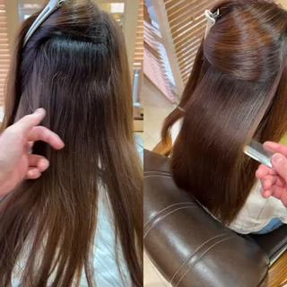 ロング ZEAL SALON阿見店(ジールサロン)所属・KENTO 【茨城1の縮毛矯正】のヘアスタイル