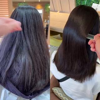 セミロング ZEAL SALON阿見店(ジールサロン)所属・KENTO 【茨城1の縮毛矯正】のヘアスタイル