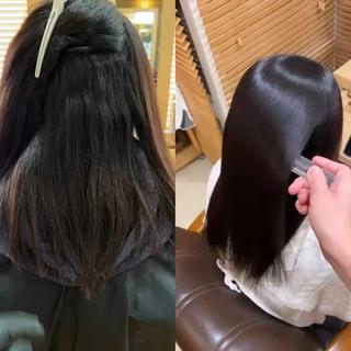 セミロング ZEAL SALON阿見店(ジールサロン)所属・KENTO 【茨城1の縮毛矯正】のヘアスタイル