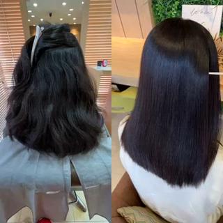 セミロング ZEAL SALON阿見店(ジールサロン)所属・KENTO 【茨城1の縮毛矯正】のヘアスタイル