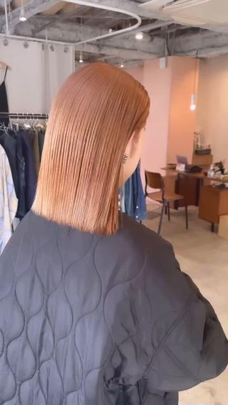 ミディアム カラー Takuma Suzuki中目黒のヘアスタイル