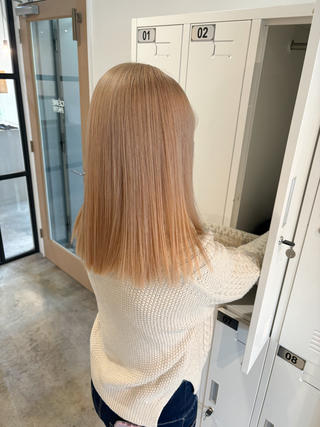 ミディアム カラー Takuma Suzuki中目黒のヘアスタイル