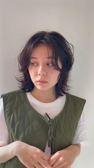 ミディアム カラー Takuma Suzuki中目黒のヘアスタイル