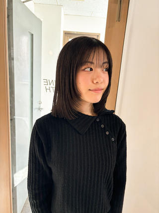 ミディアム カラー Takuma Suzuki中目黒のヘアスタイル