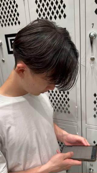 パーマ メンズ 当日予約⭕️ fifth渋谷太田のヘアスタイル