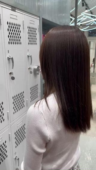 セミロング カラー 当日予約⭕️ fifth渋谷太田のヘアスタイル