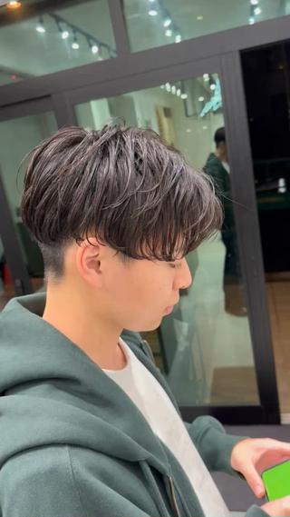 パーマ メンズ 当日予約⭕️ fifth渋谷太田のヘアスタイル