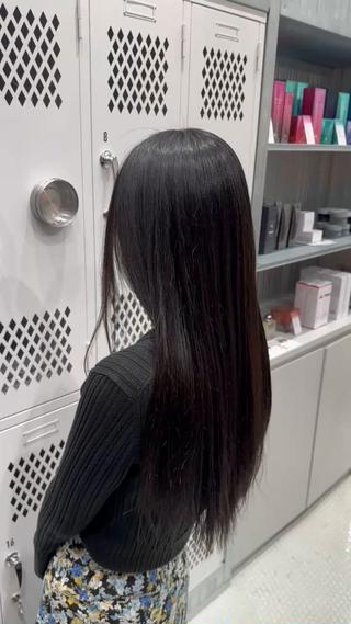 ロング カラー 当日予約⭕️ fifth渋谷太田のヘアスタイル