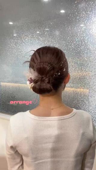 ヘアアレンジ AO所属・RISAKO 艶髪モテヘア🎀府中のヘアスタイル