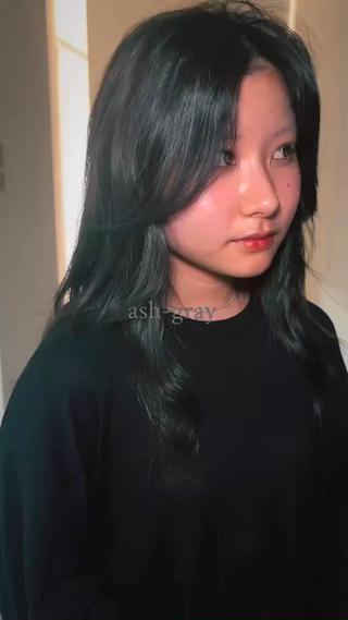 ロング 落合 智登世/ カラーモデル募集中のヘアスタイル