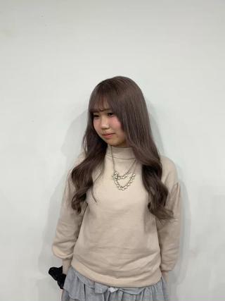 #グレージュカラー #透明感カラー　#外苑前 