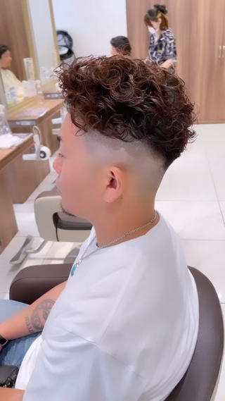 Fade Style × Poodle Perm 