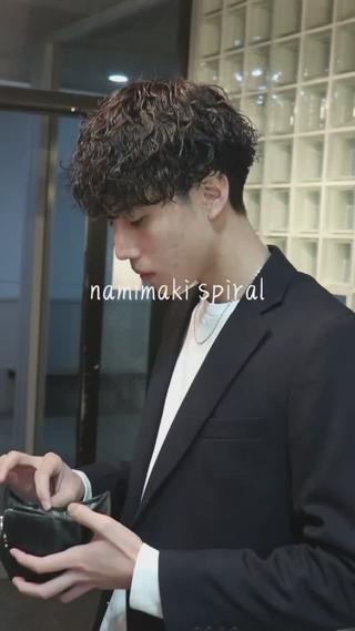 ショート パーマ メンズ SPIN-OFF SHIFT所属・🌀パーマ特化 美容師🌀/しゅんのヘアスタイル