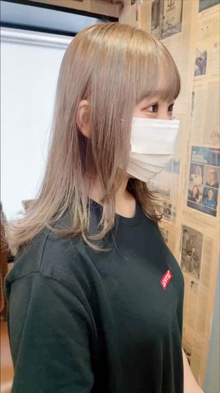 ミディアム カラー ネイル マツエク・マツパ アイブロウ Chic シックのヘアスタイル