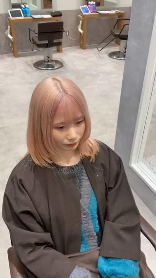 リタッチオンカラー
ホワイトピンク