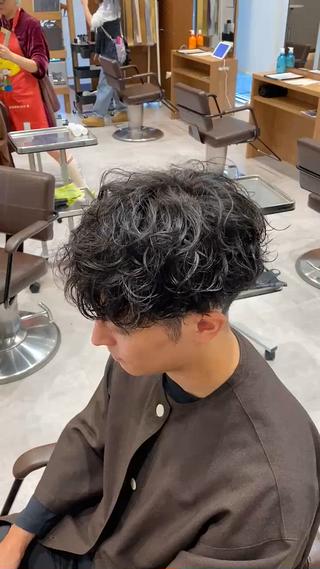 シャドーパーマサーフカール