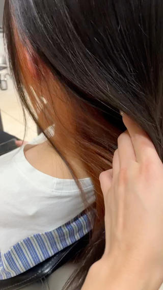 ロング カラー CUORE松戸本店 ♡ 岡野美南のヘアスタイル