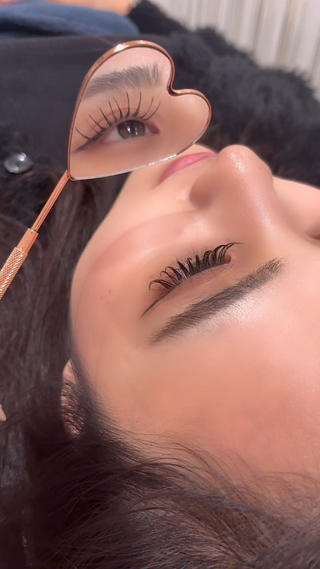 マツエク・マツパ ハルカ🎀グレージュ /マツエクꨄ︎のマツエク・マツパデザイン