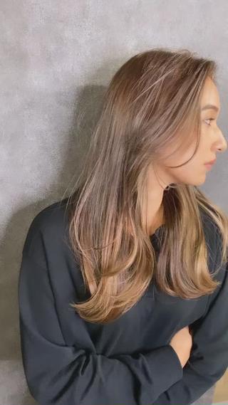 セミロング カラー パーマ ヘアアレンジ メンズ キッズ ネイル マツエク・マツパ アイブロウ foi. フォワ所属・🇰🇷韓国トレンド ヘア🇰🇷高田のヘアスタイル