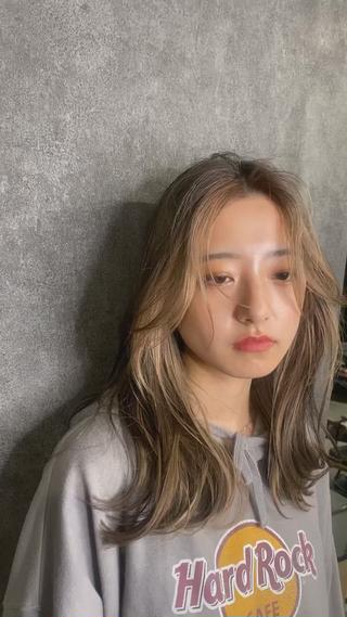 ロング カラー パーマ ヘアアレンジ メンズ キッズ ネイル マツエク・マツパ アイブロウ foi. フォワ所属・🇰🇷韓国トレンド ヘア🇰🇷高田のヘアスタイル