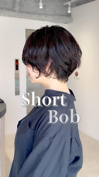 ショート ✨圧倒的ツヤ感✨美髪 カズ　豊島区　大塚駅のヘアスタイル