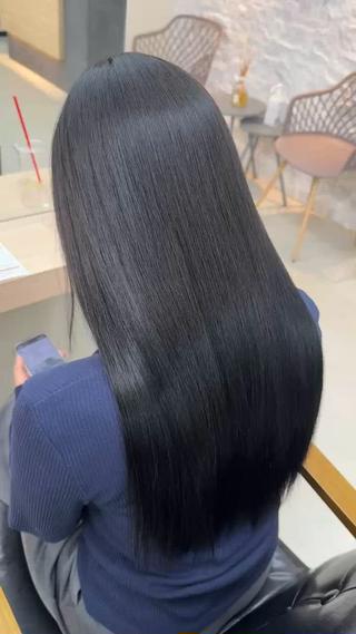 髪質改善カラー 