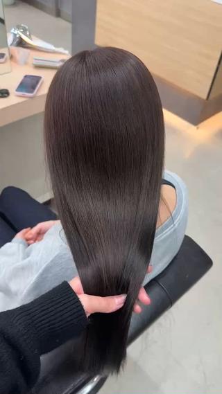 髪質改善カラー 