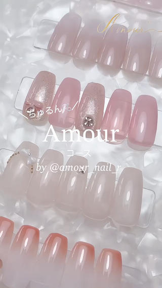 ネイル Amour🎀 ガーリーネイル専門店のネイルデザイン