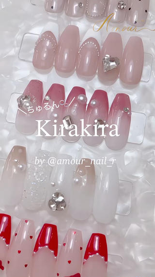 ネイル Amour🎀 ガーリーネイル専門店のネイルデザイン