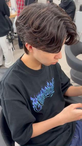 パーマ メンズ 【渋谷メンズ特化】 🔥BLUCK🔥のヘアスタイル