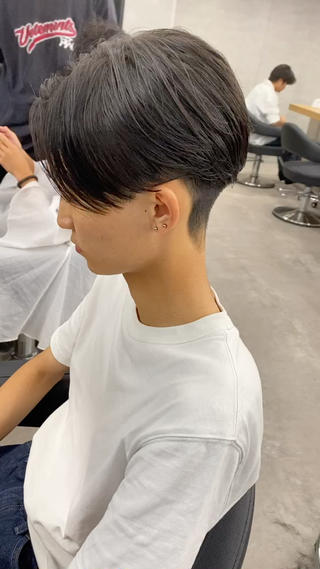 ショート パーマ メンズ 【渋谷メンズ特化】 🔥BLUCK🔥のヘアスタイル