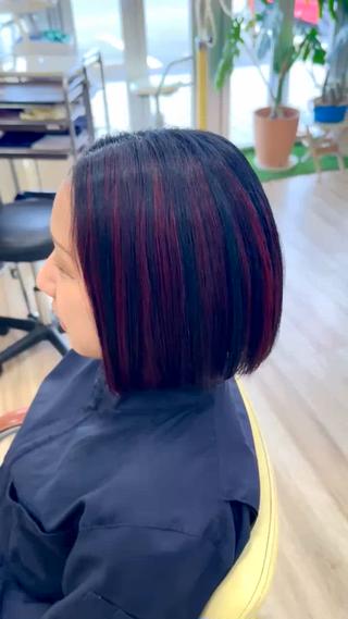 ミディアム カラー 美容室　アンジュ　みやき店所属・田中 純平のヘアスタイル