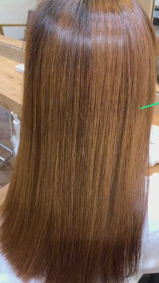 ブリーチ毛縮毛矯正 