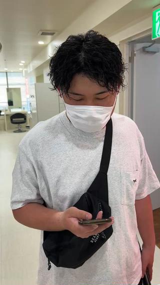 メンズ メンズレディース お任せください伊織のヘアスタイル