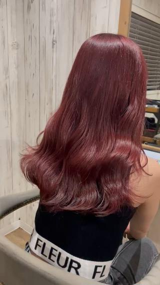 ロング カラー 艶カラー特化💎 梅村晋平のヘアスタイル