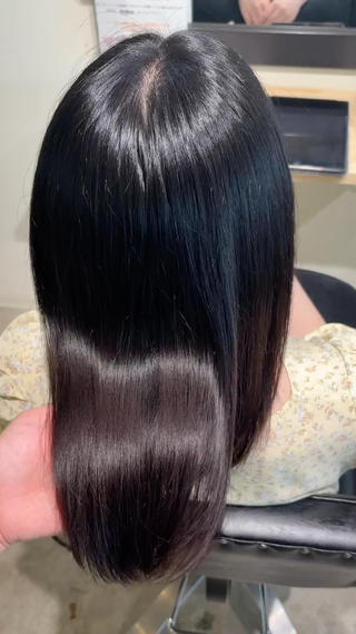 セミロング KASUMI/noi 金山/カラーモデルのヘアスタイル