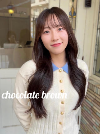 ロング 【艶ヘア】 どうまえのヘアスタイル