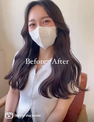 ロング 【艶ヘア】 どうまえのヘアスタイル