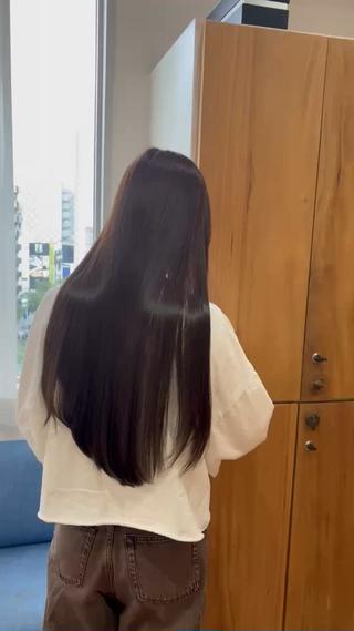 透明感カラー×潤艶トリートメント