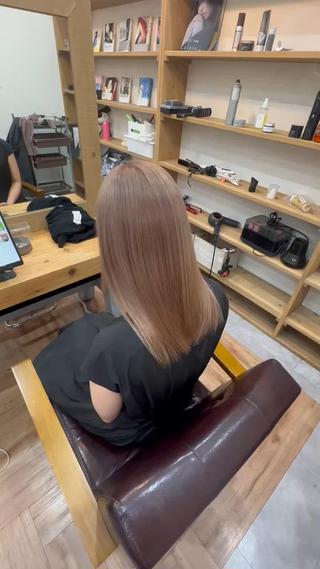 ミルクティーグレージュ 