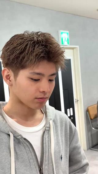 ショート カラー メンズ 33〖SASA〗大阪店所属・西野 翔太のヘアスタイル